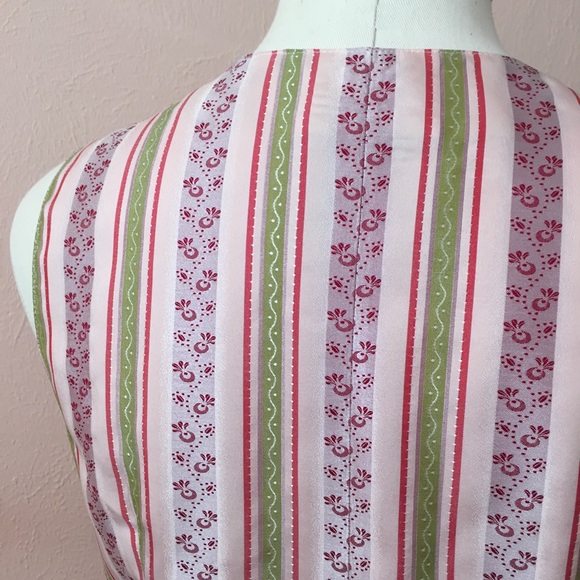 Vintage Cottagecore Corset Top Vest Pastel Pink Made in Germany Barbiecore - Picture 16 of 16